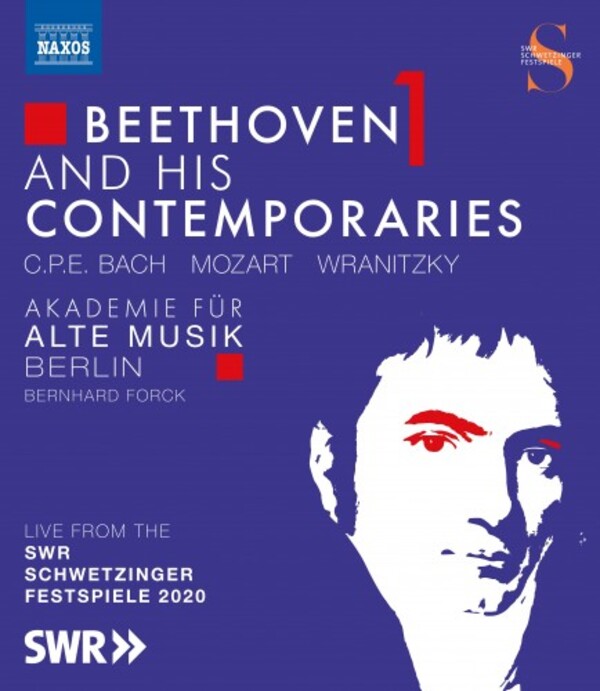 Beethoven and his Contemporaries Vol.1: CPE Bach, Mozart, Wranitzky (Blu-ray) | Naxos - Blu-ray NBD0135V