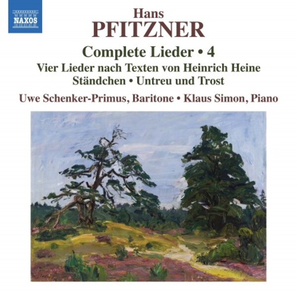 Pfitzner - Complete Lieder Vol. 4 | Naxos 8573082