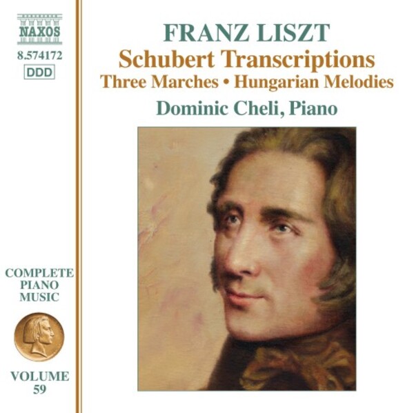 Liszt - Complete Piano Music Vol.59: Schubert Transcriptions | Naxos 8574172