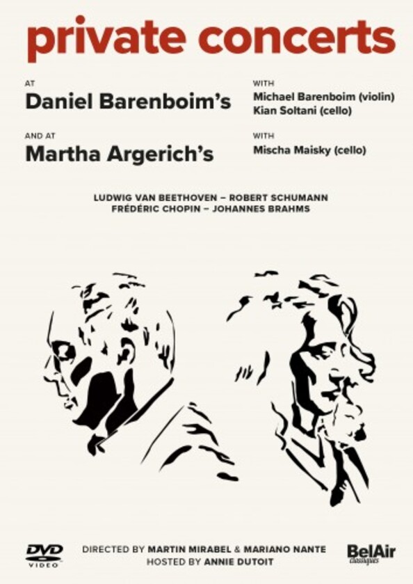 Private Concerts at Daniel Barenboims and at Martha Argerichs (DVD) | Bel Air BAC189