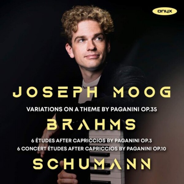 Brahms & Schumann - Paganini Variations & Etudes | Onyx ONYX4236