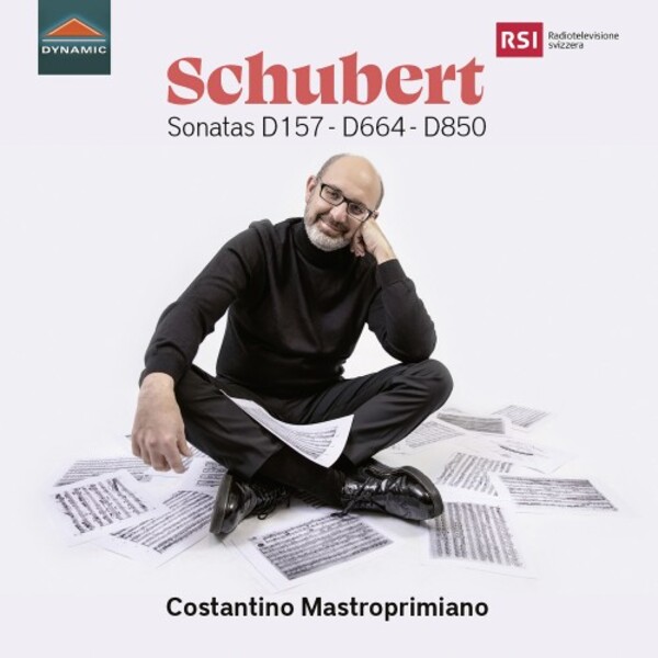 Schubert - Piano Sonatas D157, D664 & D850 | Dynamic CDS7906