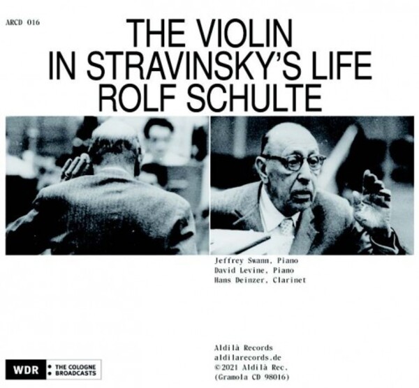 The Violin in Stravinskys Life | Gramola 98016
