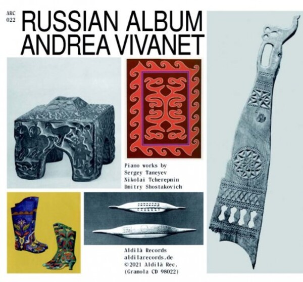 Russian Album: Taneyev, Tcherepnin, Shostakovich | Gramola 98022