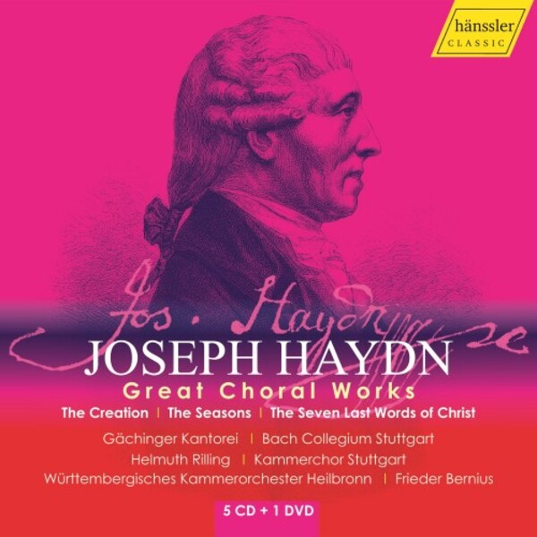 Haydn - Great Choral Works (CD + DVD) | Haenssler Classic HC21054