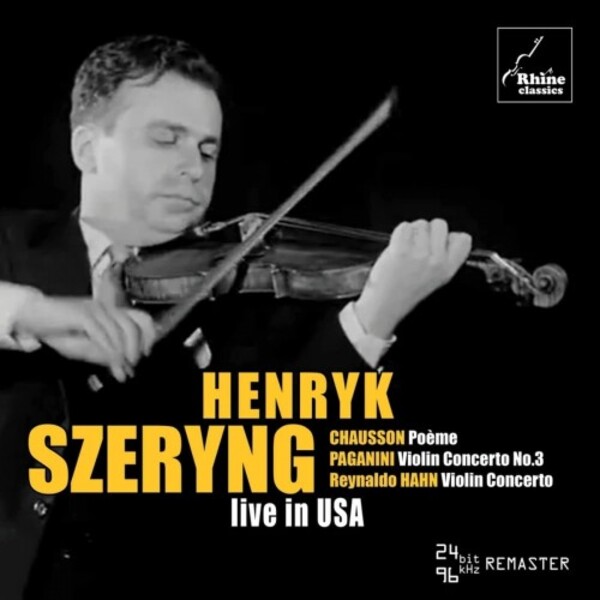 Henryk Szeryng: Live in USA