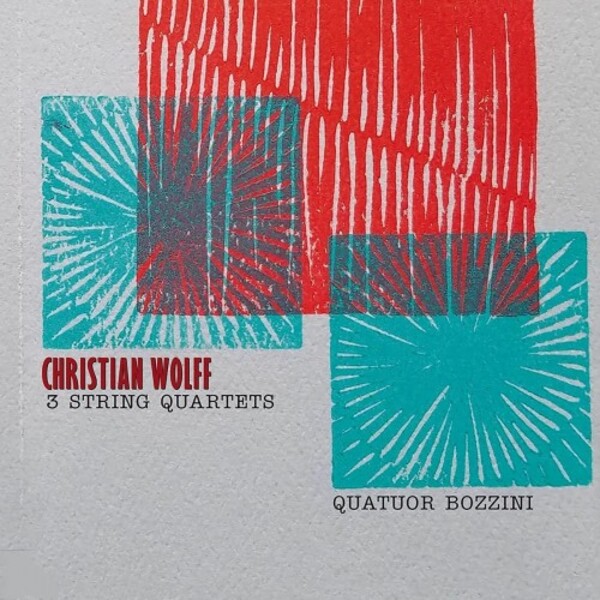 Christian Wolff - 3 String Quartets | New World Records NW80830