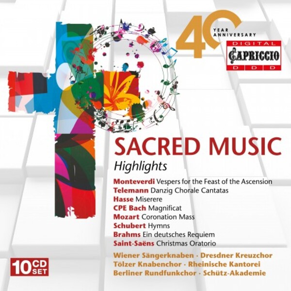 Capriccio 40-Year Anniversary: Sacred Music Highlights | Capriccio C7377