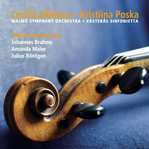 Brahms, Maier & Rontgen - Violin Concertos | DB Productions DBCD202