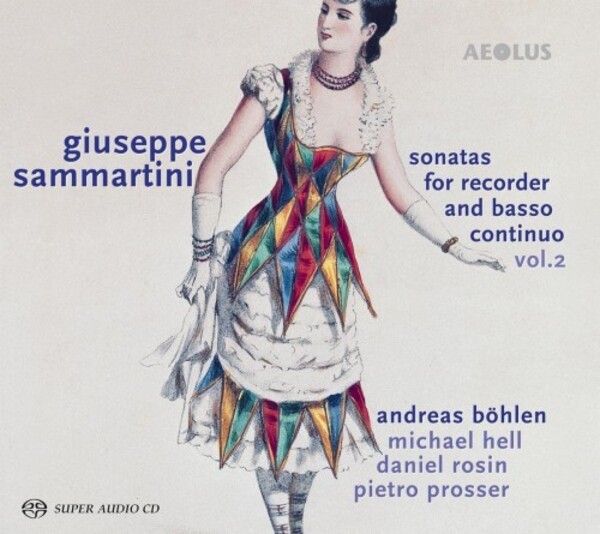 Sammartini - Recorder Sonatas Vol.2 | Aeolus AE10336