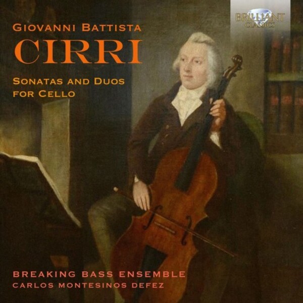 Cirri - Sonatas and Duos for Cello | Brilliant Classics 96416