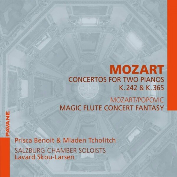 Mozart - Concertos for Two Pianos; Mozart-Popovic - Magic Flute Fantasy | Pavane ADW7598