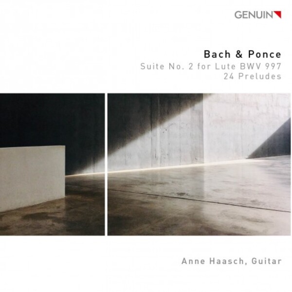 JS Bach - Lute Suite no.2; Ponce - 24 Preludes | Genuin GEN22777