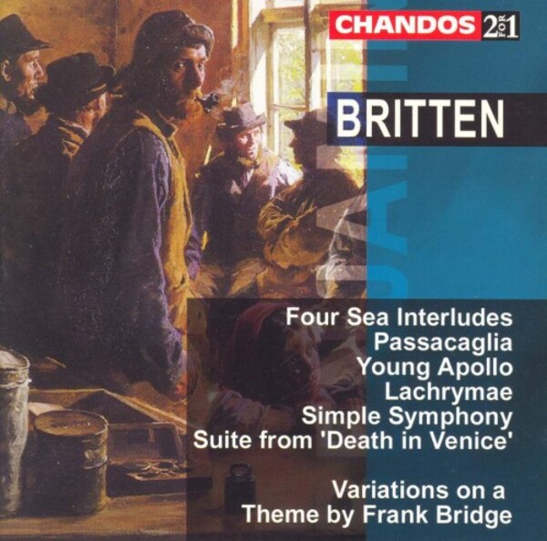 Britten - Sea Interludes, Young Apollo, etc | Chandos - 2-4-1 CHAN2412