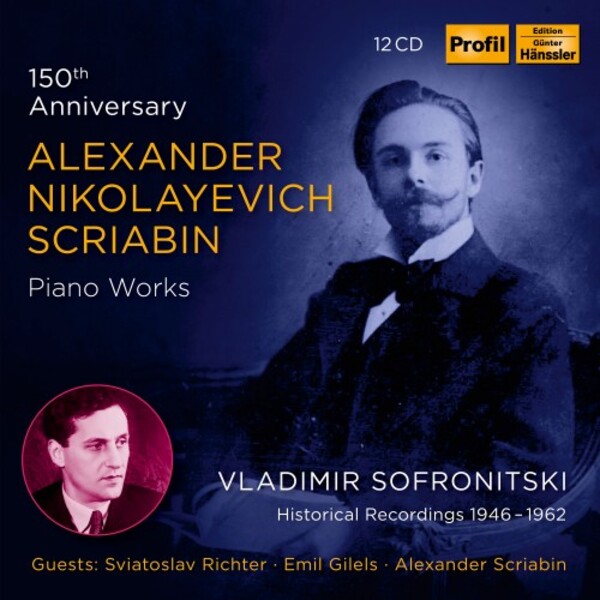 Scriabin - Piano Works: 150th Anniversary Box | Haenssler Profil PH22006
