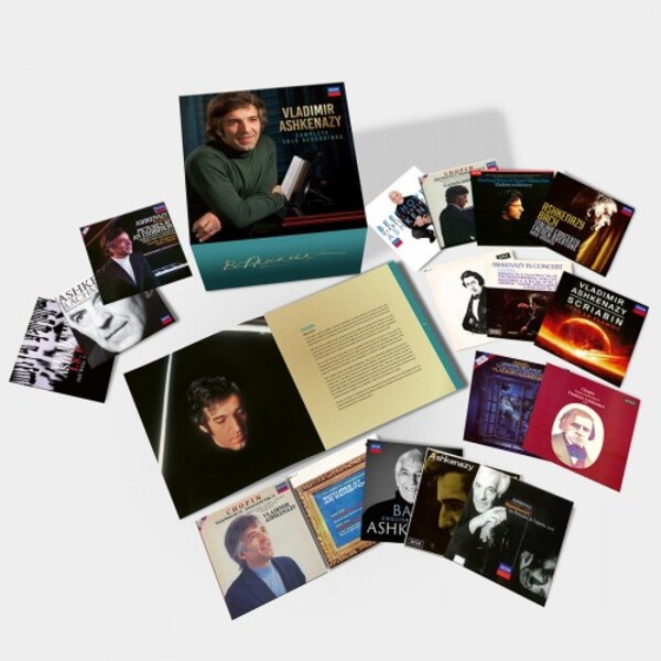 Vladimir Ashkenazy: Complete Solo Recordings (CD + Blu-ray Audio) | Decca 4852409