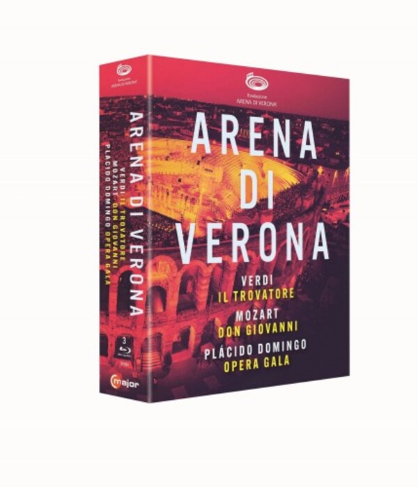 Arena di Verona: Verdi - Il trovatore; Mozart - Don Giovanni; Domingo Opera Gala (Blu-ray)