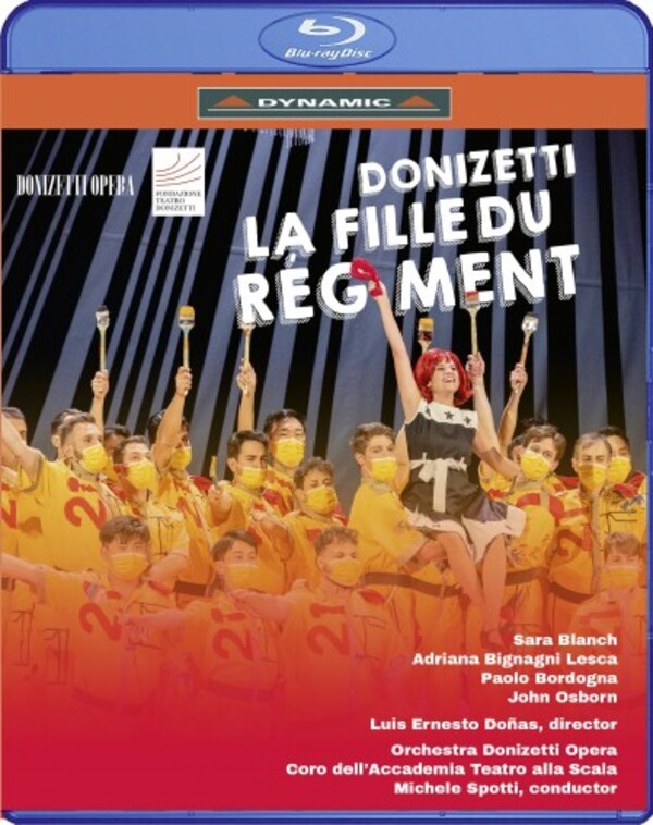 Donizetti - La Fille du regiment (Blu-ray) | Dynamic 57943