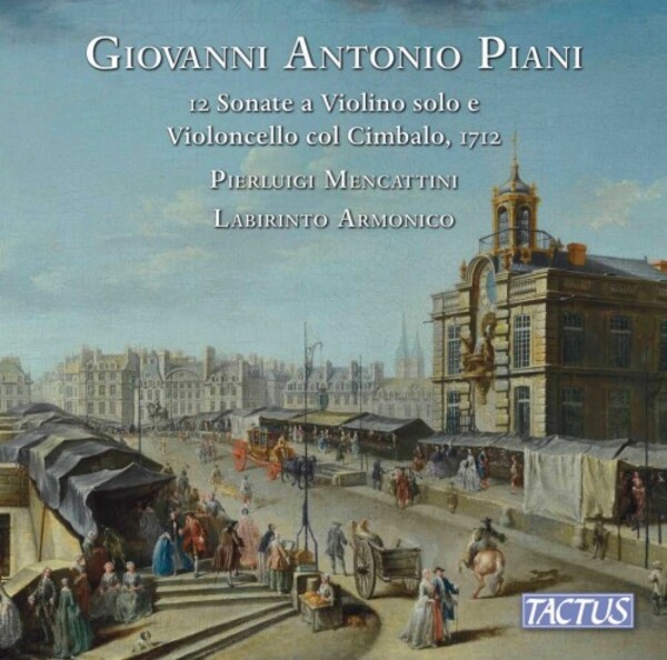 Piani - 12 Violin Sonatas, op.1 | Tactus TC671690