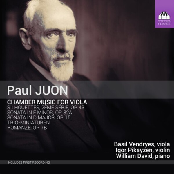 Juon - Chamber Music for Viola | Toccata Classics TOCC0389