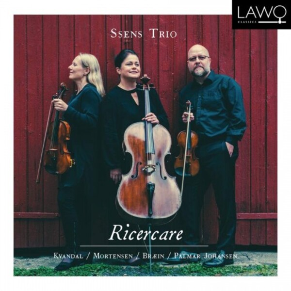 Ricercare: String Trios by Kvandal, F Mortensen, Braein, Palmar Johansen | Lawo Classics LWC1238