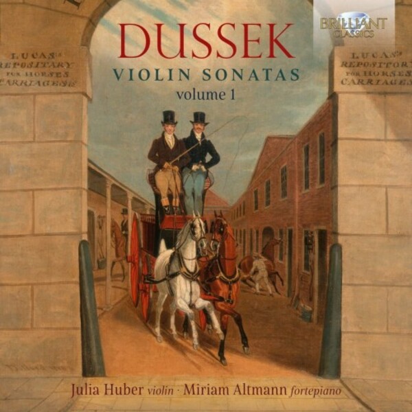 Dussek - Violin Sonatas Vol.1 | Brilliant Classics 96385