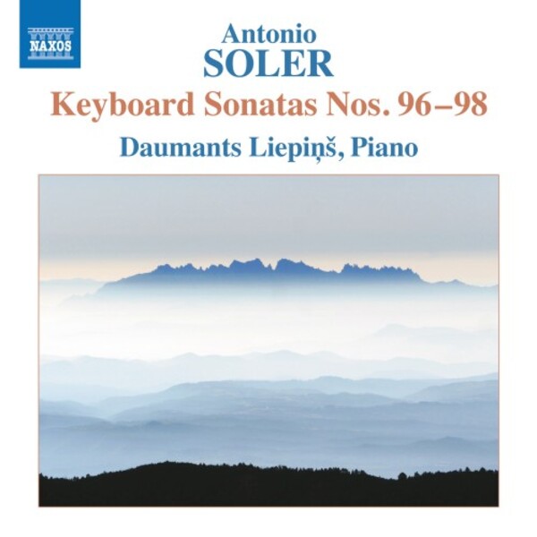 A Soler - Keyboard Sonatas 96-98 | Naxos 8574418