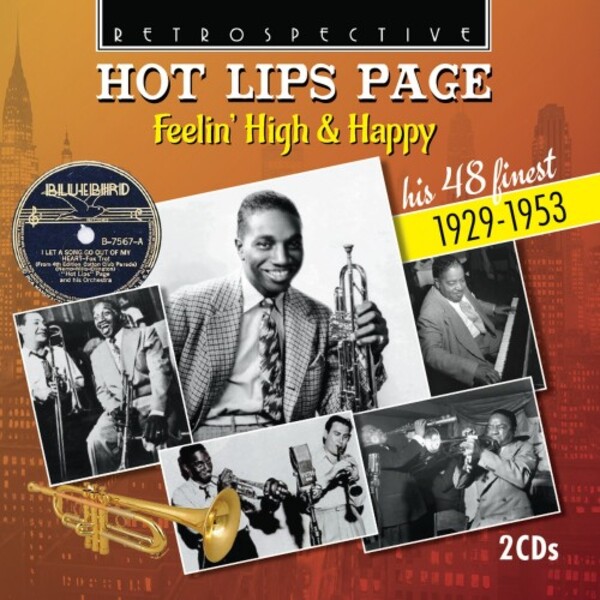 Hot Lips Page: Feelin High & Happy - His 48 Finest | Retrospective RTS4398