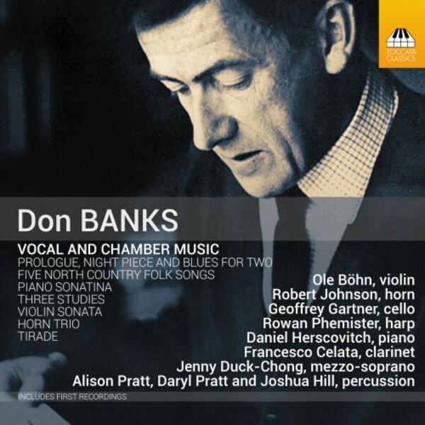 D Banks - Vocal and Chamber Music | Toccata Classics TOCC0591