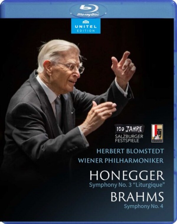 Honegger - Symphony no.3; Brahms - Symphony no.4 (Blu-ray)