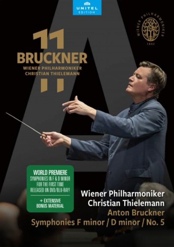 Bruckner - Symphonies in F minor, D minor & no.5 (DVD) | Unitel Edition 806708