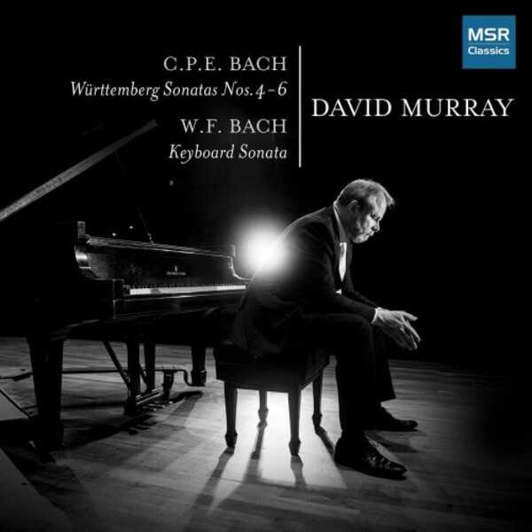 CPE Bach - Wurttemberg Sonatas 4-6; WF Bach - Keyboard Sonata