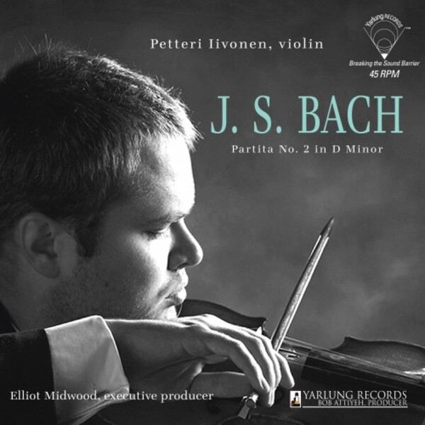 JS Bach - Violin Partita no.2 in D minor, BWV1004 (45rpm Vinyl LP)