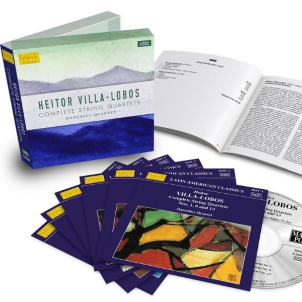 Villa-Lobos - Complete String Quartets | Marco Polo 8206006