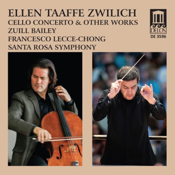 Zwilich - Cello Concerto & Other Works | Delos DE3596