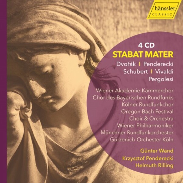 Stabat Mater: Dvorak, Penderecki, Schubert, Vivaldi, Pergolesi | Haenssler Classic HC22051