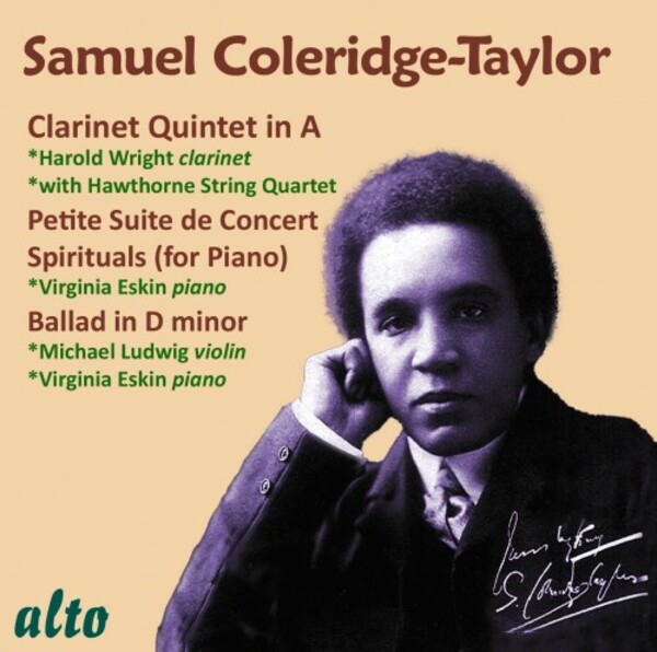 Coleridge-Taylor - Clarinet Quintet, Suite de Concert, Spirituals, etc. | Alto ALC1468