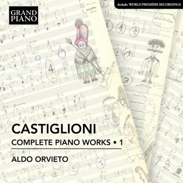 Castiglioni - Complete Piano Works Vol.1 | Grand Piano GP862