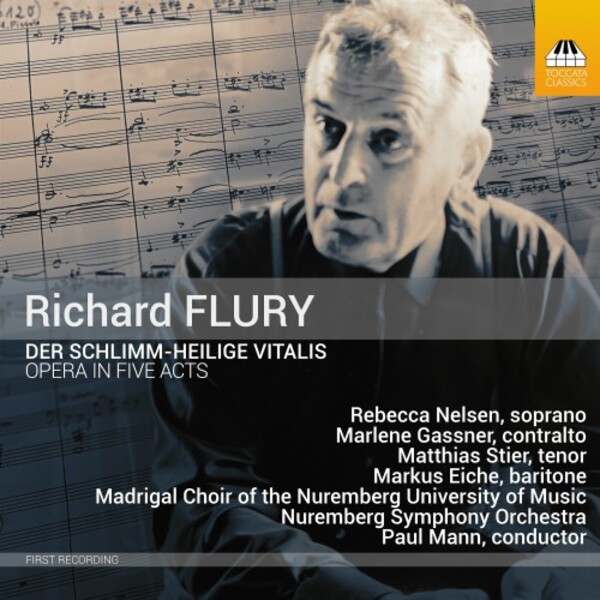 Flury - Der schlimm-heilige Vitalis | Toccata Classics TOCC0632