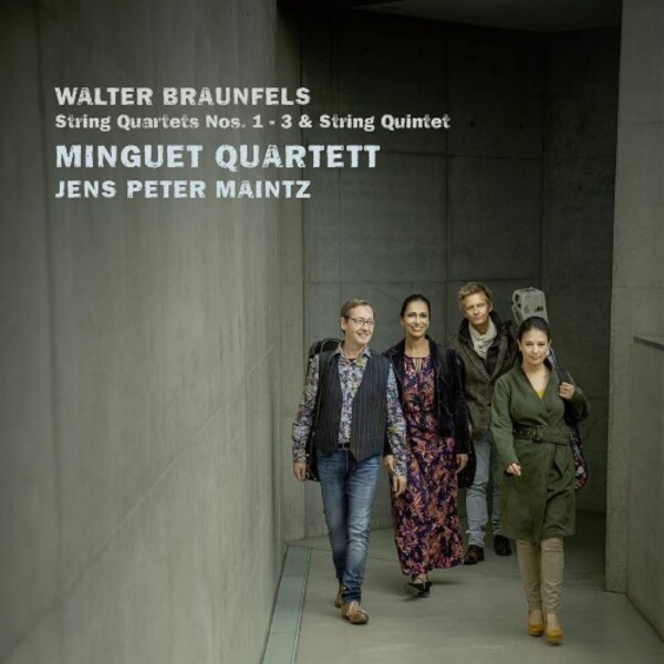 Braunfels - String Quartets 1-3, String Quintet | C-AVI AVI8553018