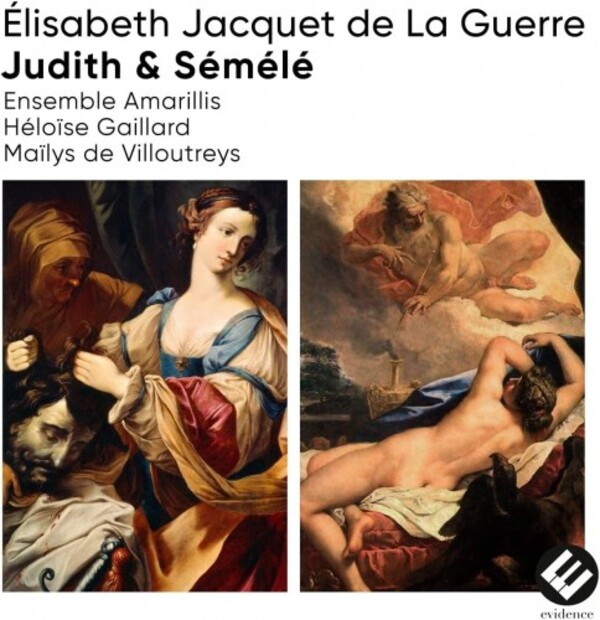 Jacuqet de La Guerre - Judith & Semele | Evidence Classics EVCD088
