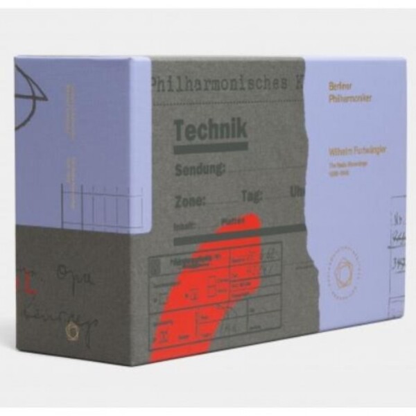 Wilhelm Furtwangler: The Radio Recordings 1939-1945 | Berlin Philharmonic BPHR180181