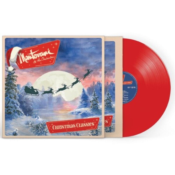 Mantovani: Christmas Classics (Red Vinyl LP) | Cleopatra Records CLOLP3131