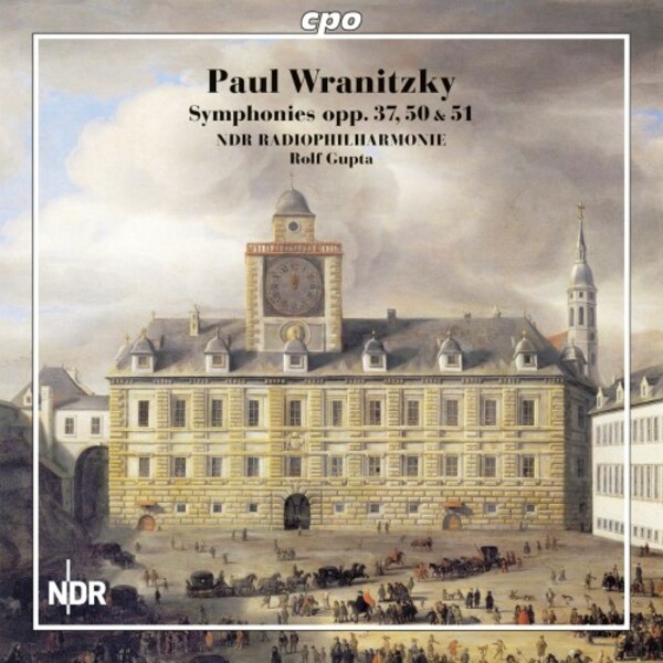 Wranitzky - Symphonies opp. 37, 50 & 51 | CPO 7779432