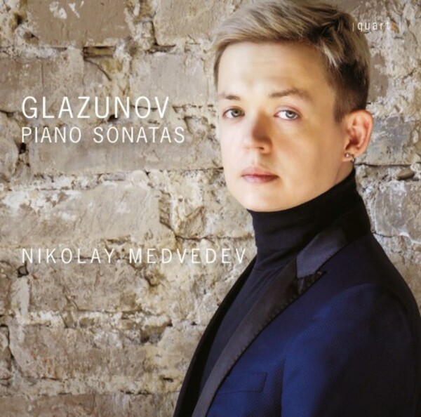 Glazunov - Piano Sonatas 1 & 2, Three Miniatures | Quartz QTZ2150