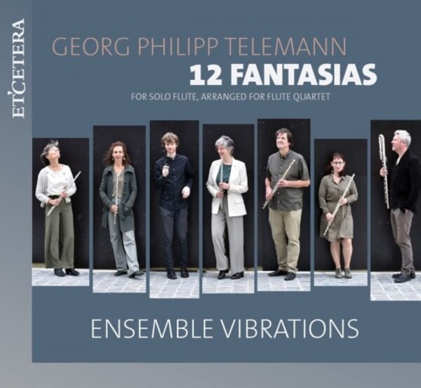 Telemann: 12 Fantasias for Solo Flute (arr. for Flute Quartet)