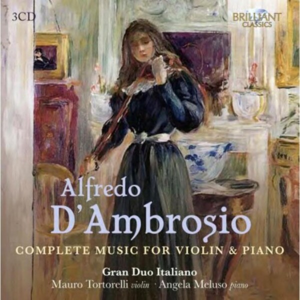 DAmbrosio - Complete Music for Violin & Piano | Brilliant Classics 96727