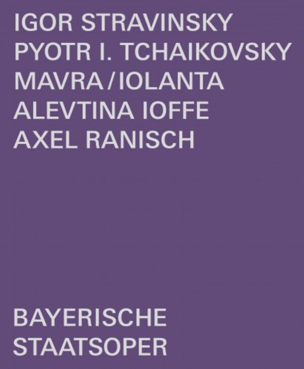 Stravinsky - Mavra; Tchaikovksy - Iolanta (Blu-ray)