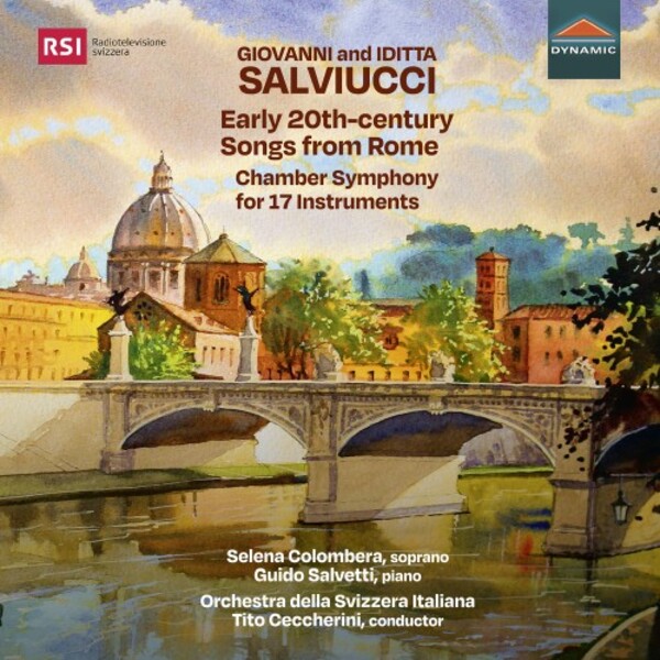 G & I Salviucci - Songs & Chamber Symphony | Dynamic CDS7966
