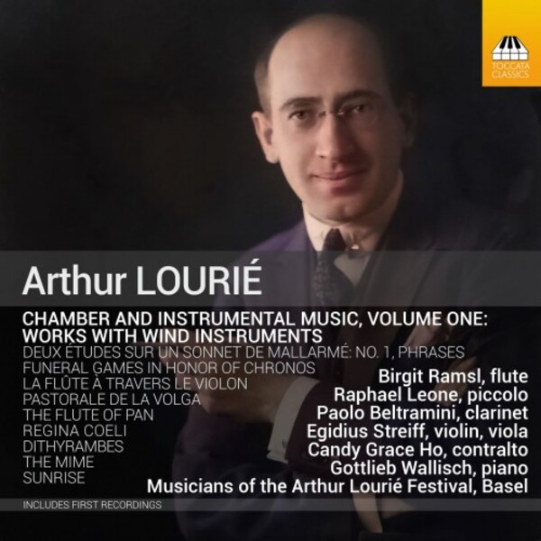 Lourie - Chamber and Instrumental Music Vol.1: Works with Wind Instruments | Toccata Classics TOCC0652